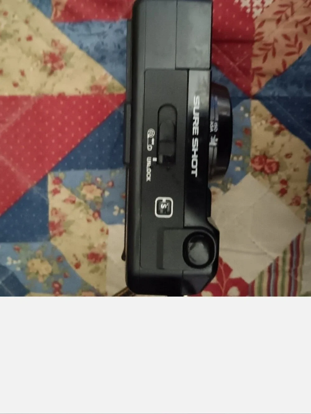 Vintage Canon Black 38mm Auto-Focus 35mm Film Camera
